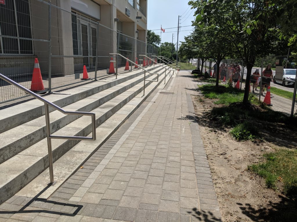 RESTORATION OF FRONT STAIR - 3685 LAKESHORE BLVD.